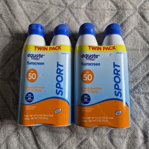 2 Sport Sunscreen Twin Packs SPF 50